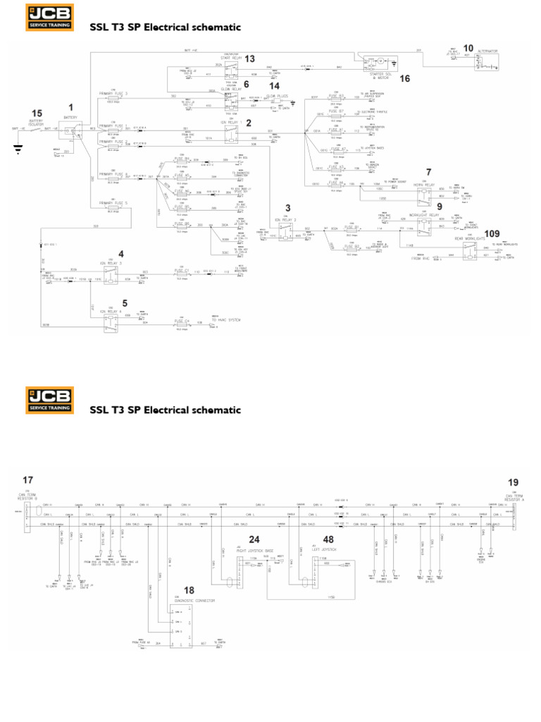 SSL T3 SP Electrical Schematic | PDF