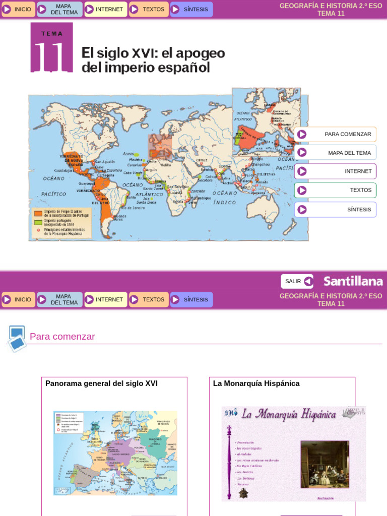 Historia del Imperio Español en el XVI | PDF | Imperio español ...