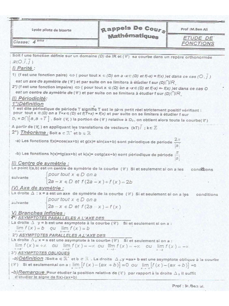 Resumes MATH | PDF