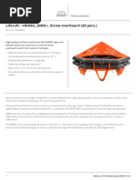 VIKING S30 Liferaft Overview and Training | PDF