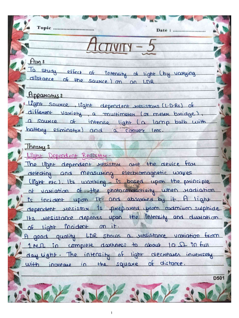Activity 5 | PDF