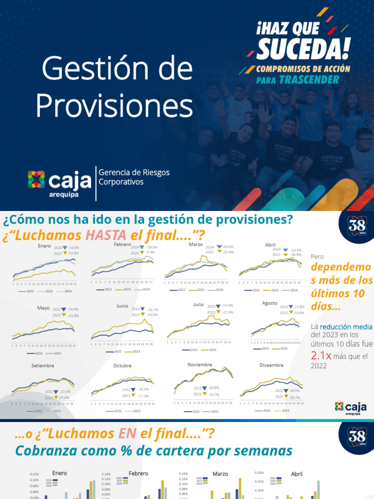 Gestión de Provisiones en Riesgos Financieros | PDF | Crédito ...