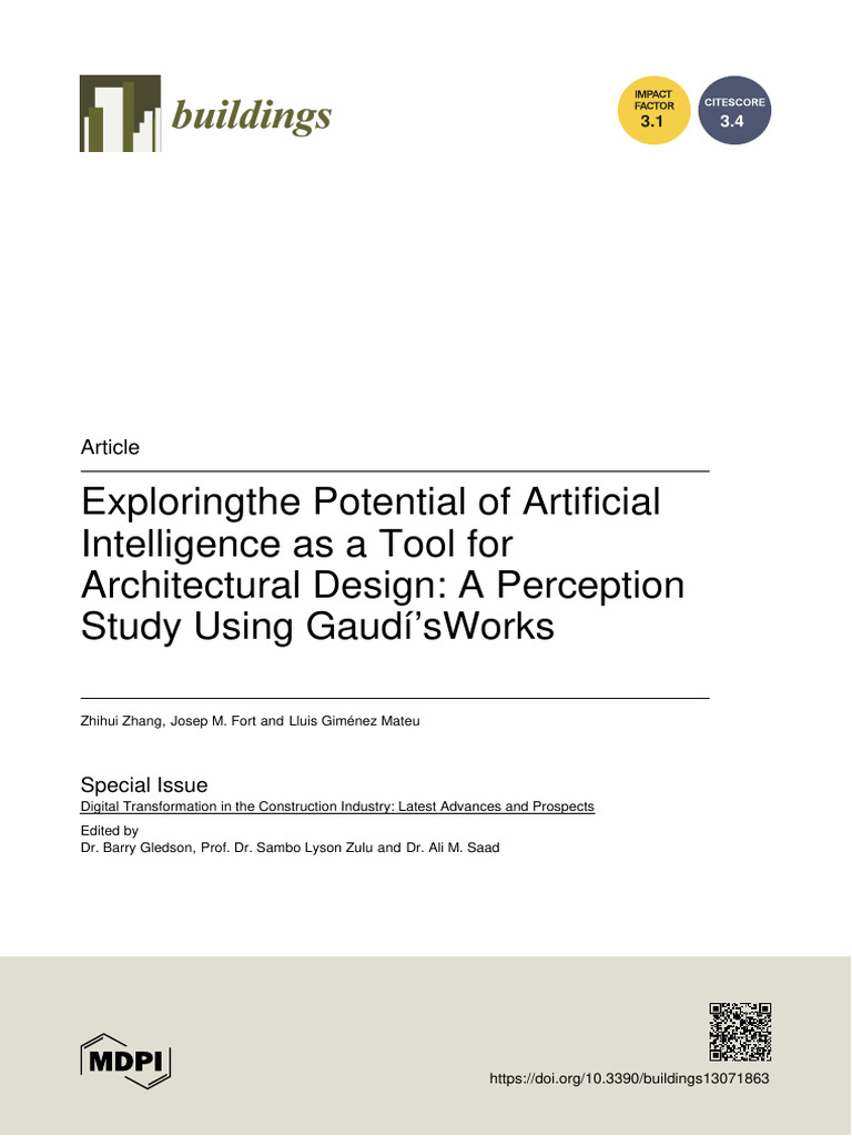 AI in Architectural Design: Gaudí Study | PDF | Artificial Intelligence ...