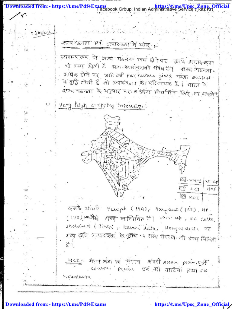 5 Cropping Intensity Urbanisation | PDF