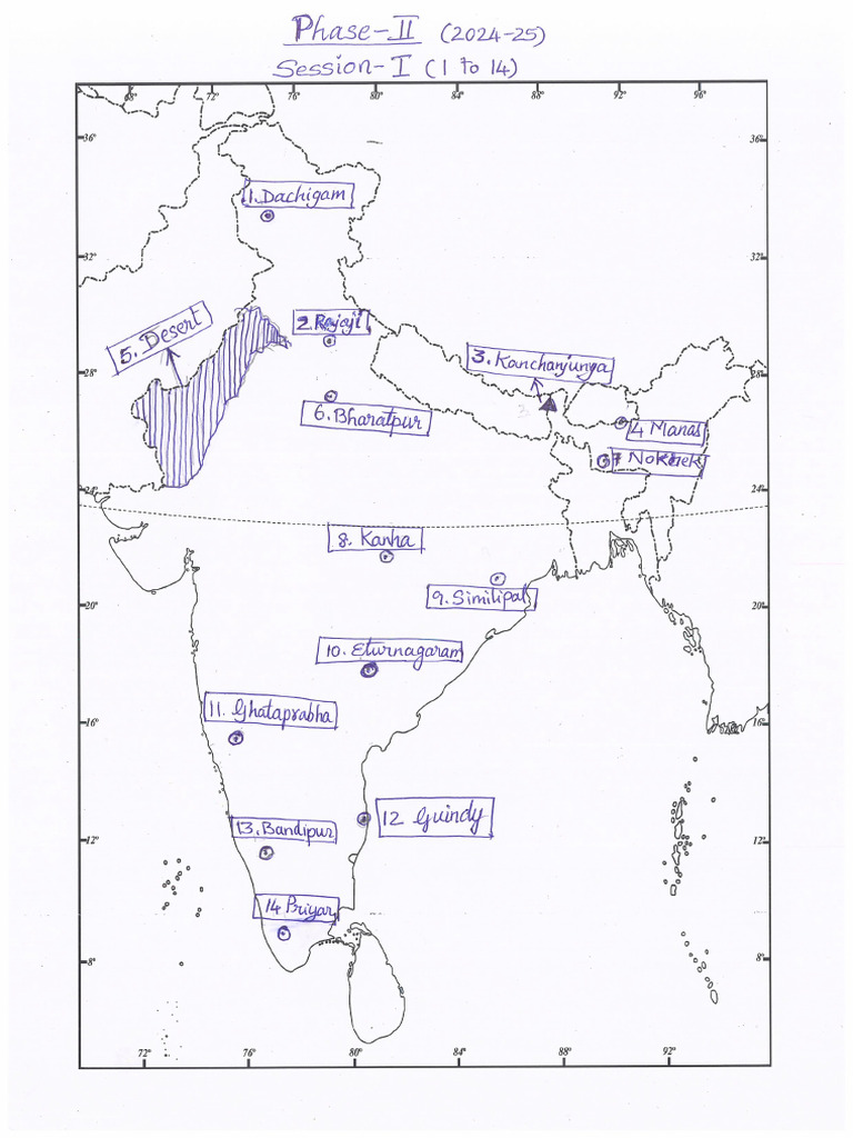 Revised AP Phase - 2 Session Wise Maps | PDF