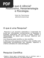 Senso Comum e Conhecimento Científico | PDF | Science | Método científico