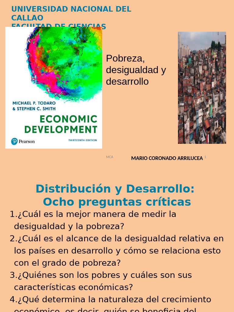 Pobreza y Desigualdad: Medición y Políticas | PDF | Desigualdad social ...