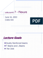 Lecture 7 - Flexure: June 16, 2003 CVEN 444