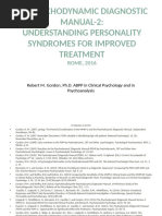 Psychodynamic Diagnostic Manual PDM-2 | PDF | Mental Health