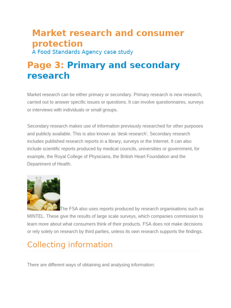 Market Research and Consumer Protection | PDF | Survey Methodology ...