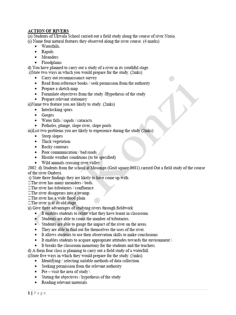 Importance of Field Study Preparation | PDF | Rock (Geology) | Soil