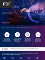 Bridger Insight XG: Compliance Screening Solution | PDF | Regulatory ...
