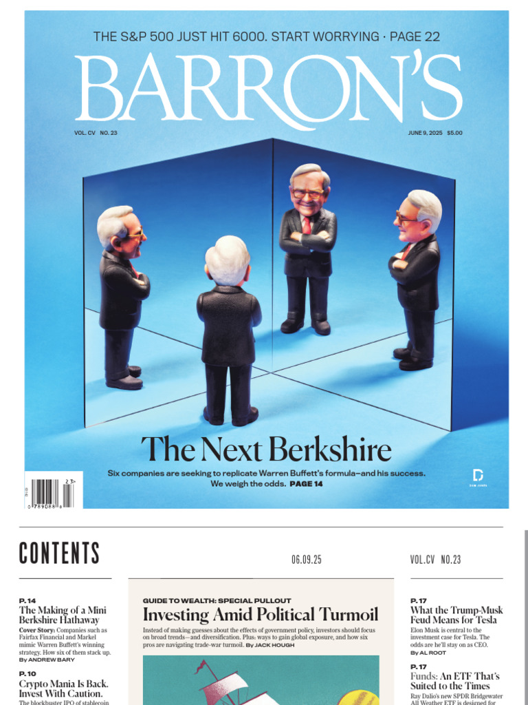 Investing Insights from Barron's June 2025 | PDF | Exchange Traded Fund ...