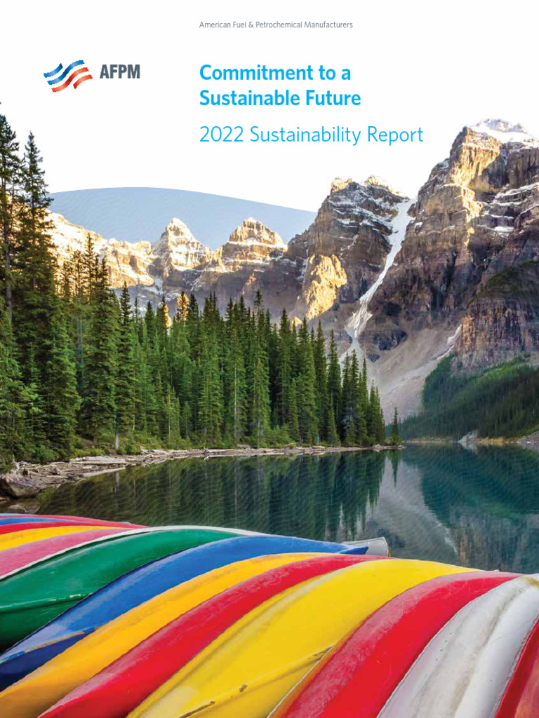 AFPM 2022 Sustainability Report | PDF | Carbon Capture And Storage ...
