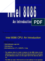 Microprocessors - Introduction To 8086