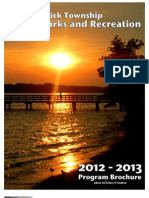 2012 - 2013 Parks and Recreation Program Brochure