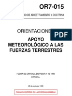 Ejercito Español - OR7-015 Apoyo Meteorologico
