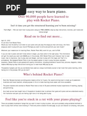 The easy way to learn piano