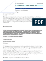 A gramática Funcional e o Processo de Gramaticalização