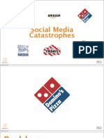 Social Media Catastrophes: Tuesday, April 27, 2010