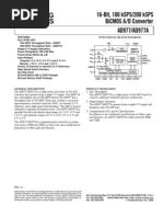 16-Bit, 100 Ksps/200 Ksps Bicmos A/D Converter: W 10 V, 5 V and 3.3 V