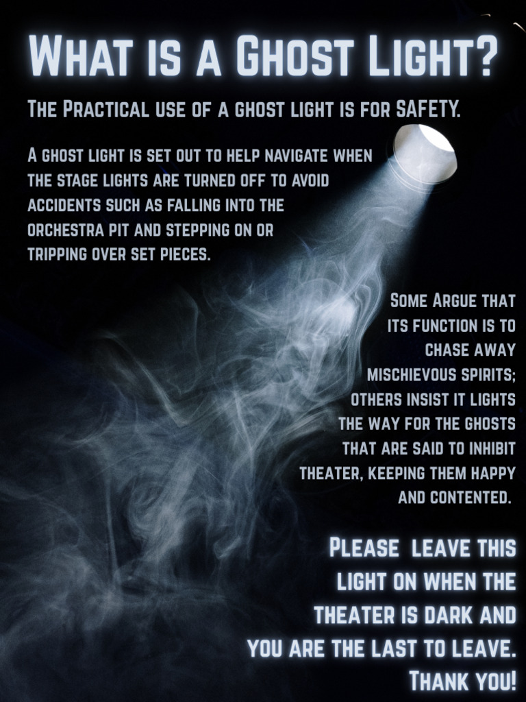 What Is A Ghost Light | PDF