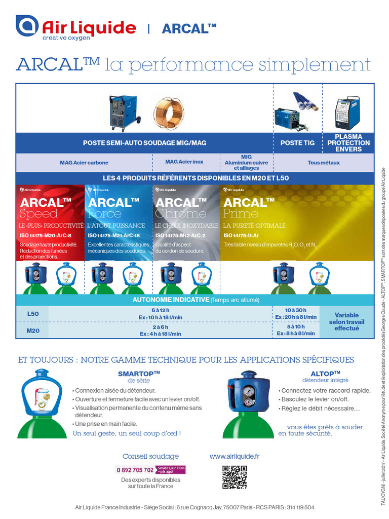 Solutions de Soudage ARCAL™ | PDF | Soudage | Construction