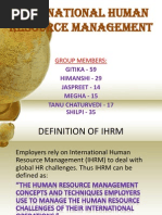 Download IHRM by Bhavneet Balli SN88272812 doc pdf