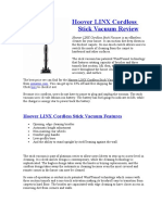 Hoover LINX Cordless Stick Vacuum