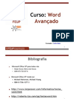 Curso Avançado Word