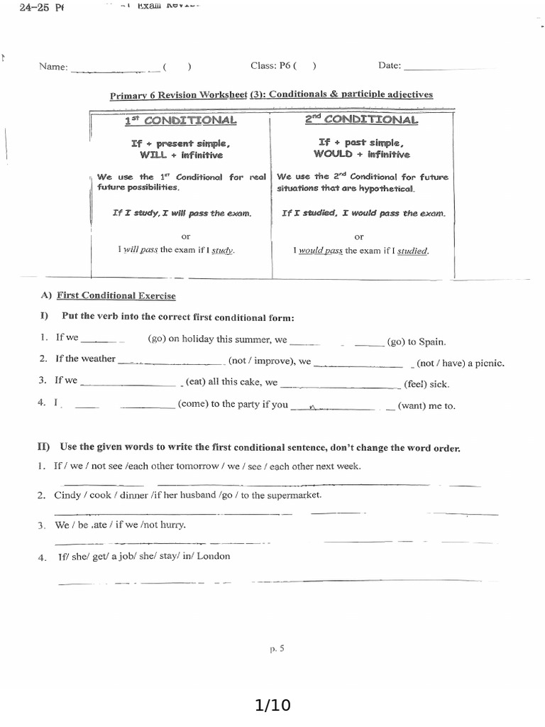 English Conditional and Passive Voice Guide | PDF