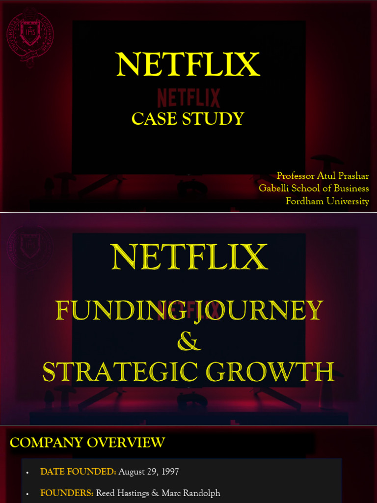 Netflix Case Study: Growth Strategies | PDF | Netflix | Subscription ...