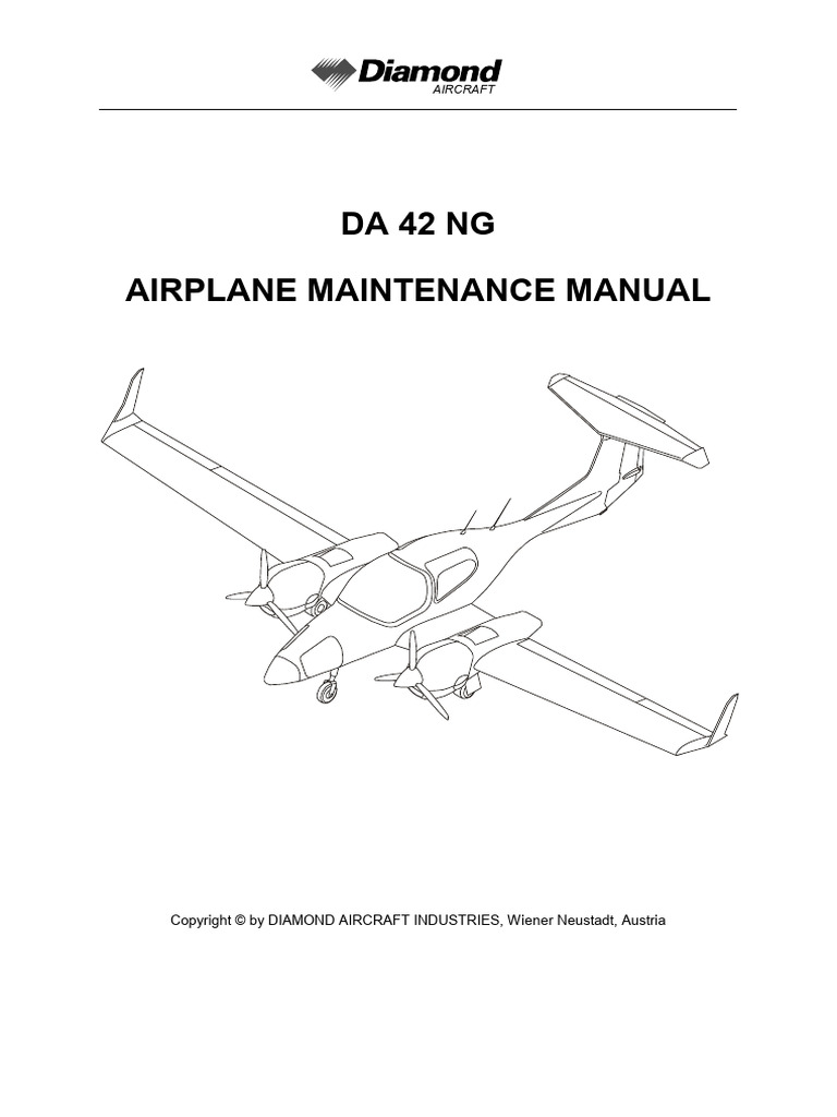 DA42 NG AMM r6 | PDF | Flight Control Surfaces | Landing Gear