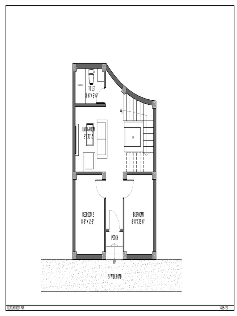Ground and First Floor Plan Layout | PDF