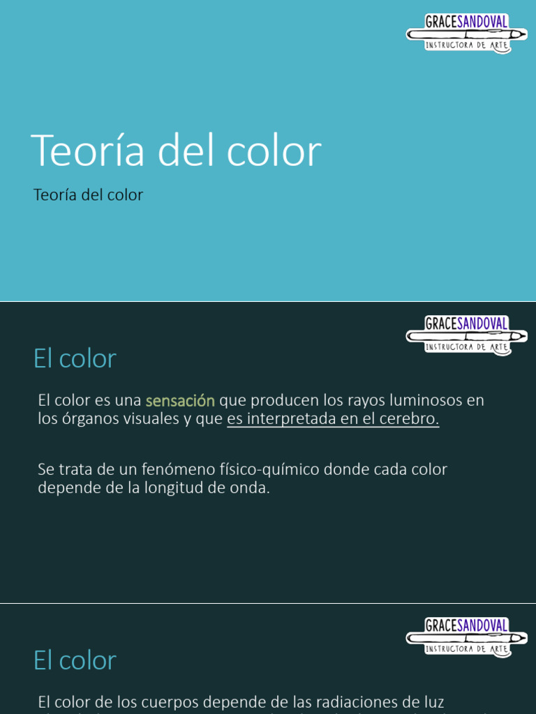 Teoría del Color y Percepción Visual | PDF | Color | Percepción visual