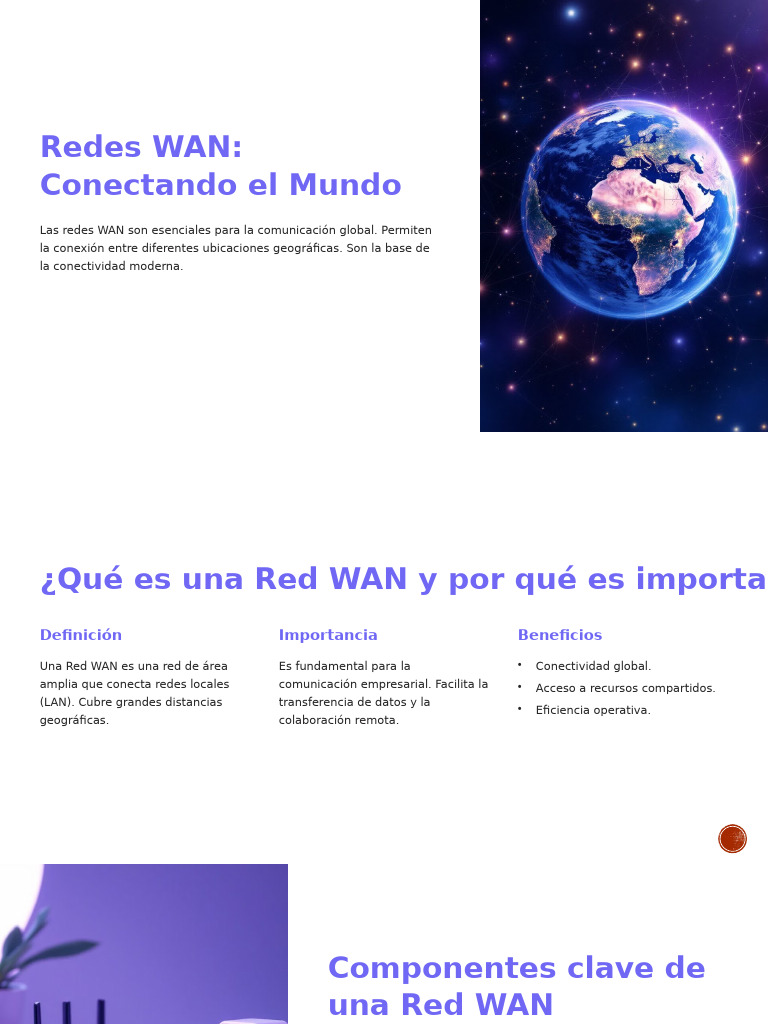 Redes WAN Conectando El Mundo | PDF | Red de área amplia | Red de ...
