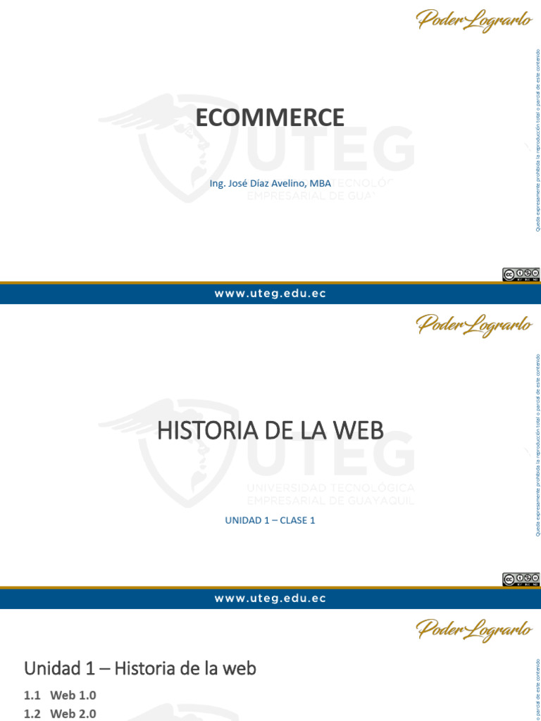 Evolución de la Web: 1.0 a 4.0 | PDF | Red mundial | Internet y web