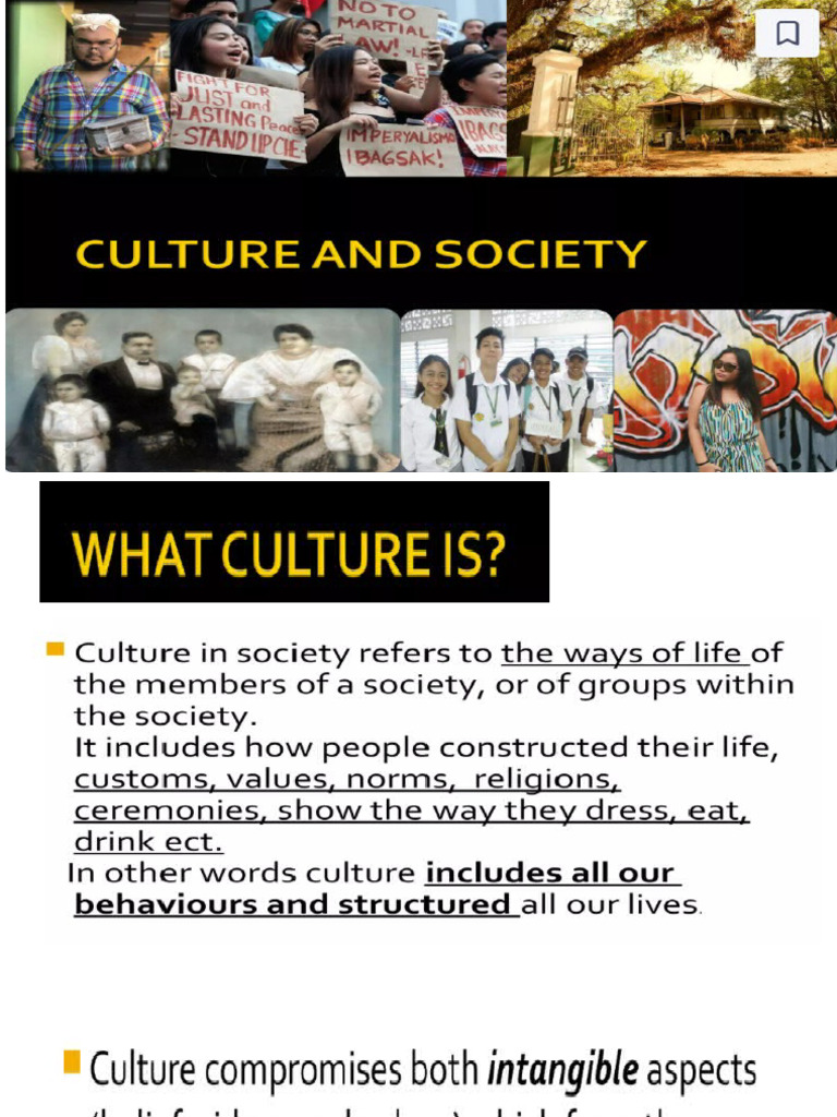 Society and Culture | PDF