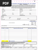 TForce Freight Bill of Lading Guide | PDF | Cargo | Bill Of Lading