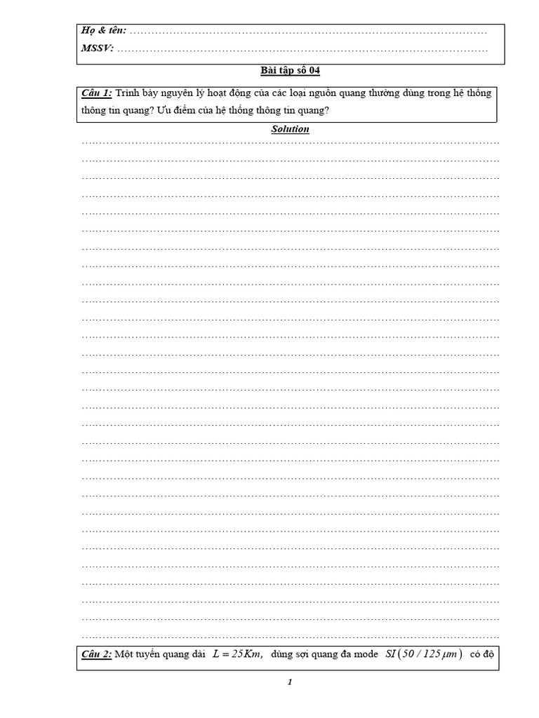 Exercise 4 | PDF