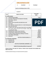 Summary of Cost