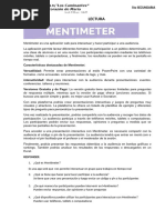 Manual Básico de Mentimeter | PDF | Metodología de encuesta | Cuestionario