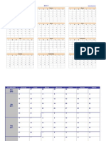 Calendar I o 2011 Excel
