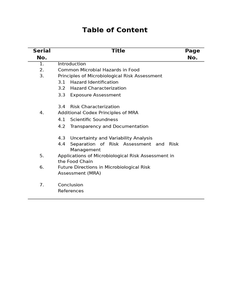 Microbiological Risk Assessment | PDF | Food Safety | Risk
