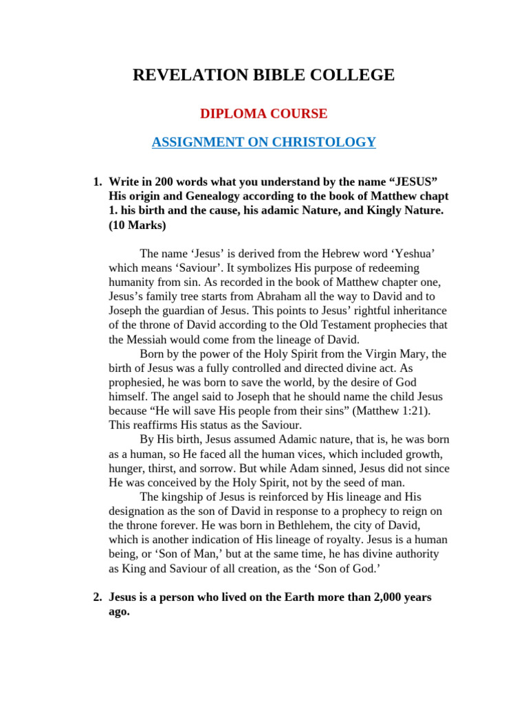 Jesus' Genealogy and Ministry Overview | PDF | Jesus | Pontius Pilate