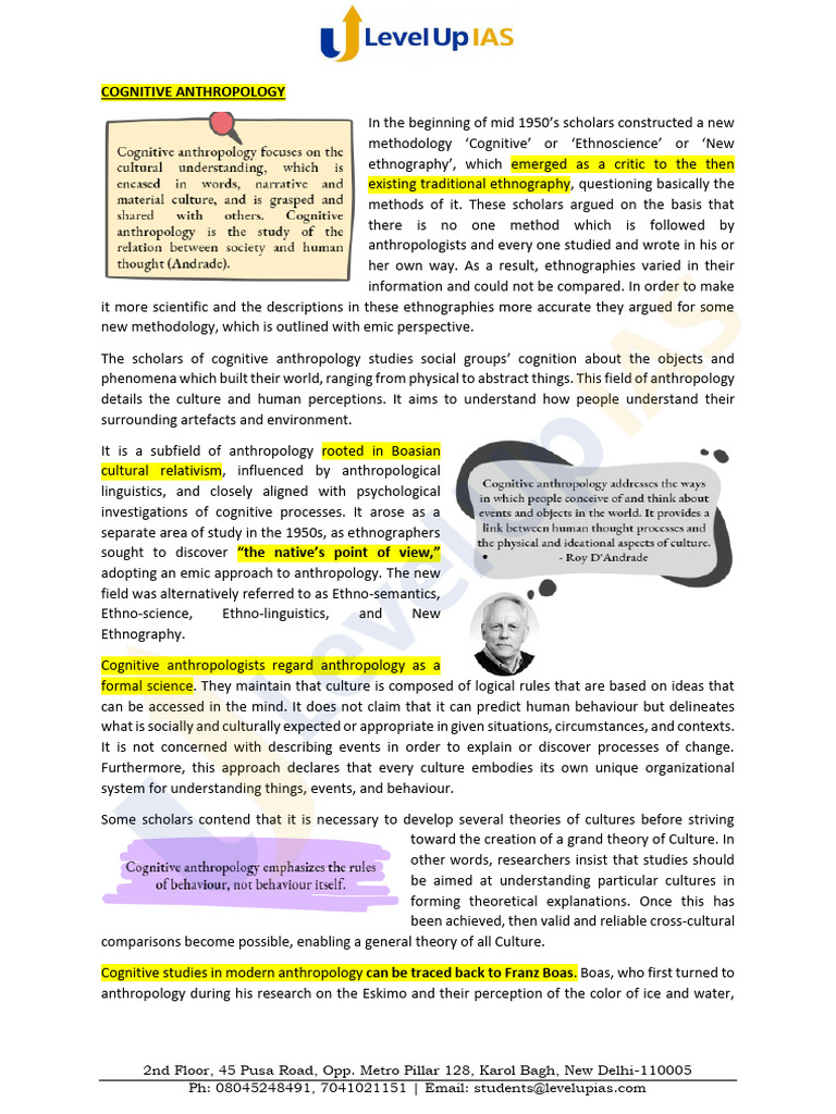 Hanunoo Color Categories in Cognition | PDF | Anthropology | Ethnography