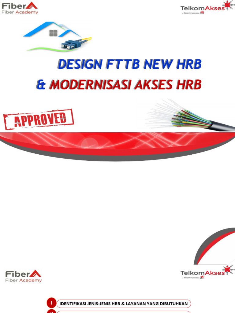 Desain FTTB untuk High Rise Building | PDF