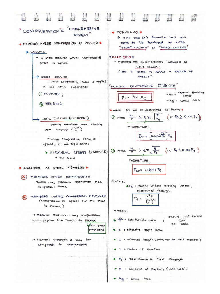 Notes (Steel) | PDF