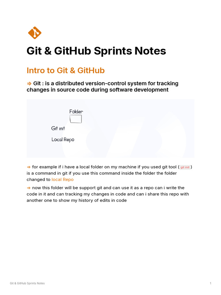 Git & GitHub Basics for Developers | PDF | Software | Computing