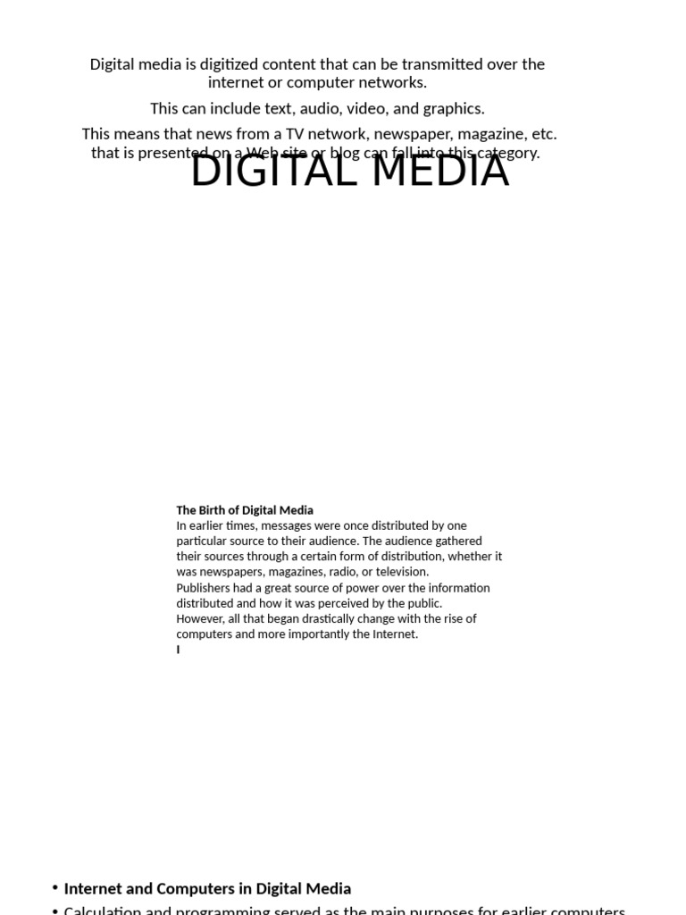 Understanding Digital Media and PR | PDF | Public Relations | Social ...